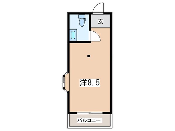 ミナミ・アパートAの物件間取画像